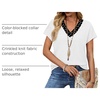 image:imageWIHOLL Summer Tops for Women 2026 Dressy Casual Short Sleeve Shirts Business Casual T Shirts Beach Vacation ClothesPolka Dots