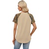 image:imageWIHOLL Summer Tops for Women 2026 Trendy Short Sleeve Shirts Crew Neck Tops Curved Hem Fashion ClothingPrint5