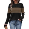 image:imageWIHOLL Sweatshirt for Women Long Sleeve Shirts Fall Outfits Fashion TopsBrown