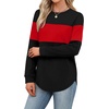 image:imageWIHOLL Sweatshirt for Women Long Sleeve Shirts Fall Outfits Fashion TopsRed