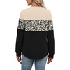 image:imageWIHOLL Sweatshirt for Women Long Sleeve Shirts Fall Outfits Fashion TopsUnique Beige Leopard