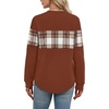 image:imageWIHOLL Sweatshirt for Women Long Sleeve Shirts Fall Outfits Fashion TopsUnique Plaid