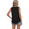 image:imageWIHOLL Tank Tops for Women Summer Outfits 2026 Crewneck Spring Casual Sleeveless Shirts Blouses ClothingBlack