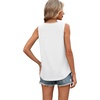 image:imageWIHOLL Tank Tops for Women Summer Outfits 2026 Crewneck Spring Casual Sleeveless Shirts Blouses ClothingWhite
