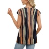image:imageWIHOLL Tank Tops for Women Summer Shirts V Neck TShirts Beach Vacation Clothe Boho Sleeveless Basic Tees Fashion Clothing3charcoal Stripes
