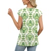 image:imageWIHOLL Tank Tops for Women Summer Shirts V Neck TShirts Beach Vacation Clothe Boho Sleeveless Basic Tees Fashion Clothing4green Ethnic Floral