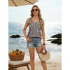 image:imageWIHOLL Tank Tops for Women Summer Tops Trendy Dressy Casual Spring Vacation Outfits Crewneck Button Down Sleeveless ShirtsPattern Boho