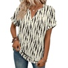 image:imageWIHOLL Womens Blouses Spring Tops Short Sleeve Shirts Dressy Casual Summer Vacation Fashion Clothing 2026Black Spot