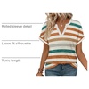 image:imageWIHOLL Womens Blouses Spring Tops Short Sleeve Shirts Dressy Casual Summer Vacation Fashion Clothing 2026Color Stripe