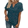 image:imageWIHOLL Womens Blouses Spring Tops Short Sleeve Shirts Dressy Casual Summer Vacation Fashion Clothing 2026Floral Print