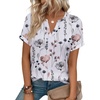 image:imageWIHOLL Womens Blouses Spring Tops Short Sleeve Shirts Dressy Casual Summer Vacation Fashion Clothing 2026Flower