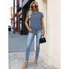 image:imageWIHOLL Womens Lightweight Sweater Spring Summer Fall Outfits Cap Sleeve Hollow Out Knit Fashion Clothing 2026Blue