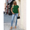 image:imageWIHOLL Womens Lightweight Sweater Spring Summer Fall Outfits Cap Sleeve Hollow Out Knit Fashion Clothing 2026Kelly Green