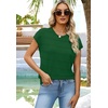 image:imageWIHOLL Womens Lightweight Sweater Spring Summer Fall Outfits Cap Sleeve Hollow Out Knit Fashion Clothing 2026Kelly Green