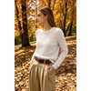 image:imageWIHOLL Womens Long Sleeve Shirts Lightweight Tunic Fall Top Sweaters 202601apricot
