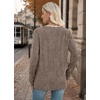 image:imageWIHOLL Womens Long Sleeve Shirts Lightweight Tunic Fall Top Sweaters 202601khaki