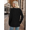 image:imageWIHOLL Womens Long Sleeve Shirts Lightweight Tunic Fall Top Sweaters 202602black