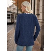 image:imageWIHOLL Womens Long Sleeve Shirts Lightweight Tunic Fall Top Sweaters 202602blue