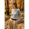 image:imageWIHOLL Womens Long Sleeve Shirts Lightweight Tunic Fall Top Sweaters 202604grey
