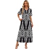 image:imageWIHOLL Womens Maxi Dresses V Neck Vacation Beach Sundresses Floral Travel Summer DressFloral Boho 4