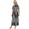 image:imageWIHOLL Womens Maxi Dresses V Neck Vacation Beach Sundresses Floral Travel Summer DressFloral Boho 4