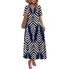 image:imageWIHOLL Womens Maxi Dresses V Neck Vacation Beach Sundresses Floral Travel Summer DressFloral Boho 5