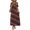 image:imageWIHOLL Womens Maxi Dresses V Neck Vacation Beach Sundresses Floral Travel Summer DressFloral Boho 6