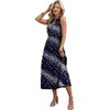 image:imageWIHOLL Womens Summer Dresses Maxi Dress Vacation Beach Sundresses 2026 with PocketsFloral Boho 5