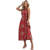 image:imageWIHOLL Womens Summer Dresses Maxi Dress Vacation Beach Sundresses 2026 with PocketsFloral Boho1