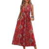 image:imageWIHOLL Womens Summer Dresses Maxi Dress Vacation Beach Sundresses 2026 with PocketsFloral Boho1