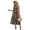 image:imageWIHOLL Womens Summer Dresses Maxi Dress Vacation Beach Sundresses 2026 with PocketsFloral Boho3