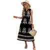image:imageWIHOLL Womens Summer Dresses Maxi Dress Vacation Beach Sundresses 2026 with PocketsFloral Boho4