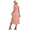 image:imageWIHOLL Womens Summer Dresses Maxi Dress Vacation Beach Sundresses 2026 with PocketsFloral Pink Polka Dot