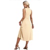 image:imageWIHOLL Womens Summer Dresses Maxi Dress Vacation Beach Sundresses 2026 with PocketsFloral Yellow Grid