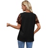 image:imageWIHOLL Womens Summer Tops Trendy Ruffle Sleeve Shirts Casual Chiffon Blouses Beach Vacation Clothes0vintage Leopard