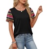 image:imageWIHOLL Womens Summer Tops Trendy Ruffle Sleeve Shirts Casual Chiffon Blouses Beach Vacation ClothesVintage Boho
