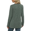 image:imageWIHOLL Womens Tops Fall Fahion 2025 Long Sleeve Shirts Casual Lightweight Tunic Sweaters Fashion Winter Clothing0green
