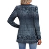 image:imageWIHOLL Womens Tops Long Sleeve Fall Shirts Babydoll Peplum Tops for Women V Neck Tunic Dressy Casual BlousesEthnic Blue