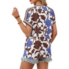 image:imageWIHOLL Womens Tops Short Sleeve Shirts Summer Outfits 2026 Spring Dressy Casual Clothes ClothingFall Floral