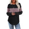image:imageWIHOLL Womens Waffle Knit Tunic Tops Fall Long Sleeve Shirts Curved HemZbblacklotus Purple