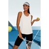 image:imageWIHOLL Womens Workout Tank Tops Sleeveless Athletic Racerback for Gym Yoga Running  Summer Fitness Tops Scoop Neck SXXL0cream White