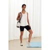 image:imageWIHOLL Womens Workout Tank Tops Sleeveless Athletic Racerback for Gym Yoga Running  Summer Fitness Tops Scoop Neck SXXL0cream White