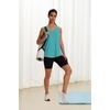 image:imageWIHOLL Womens Workout Tank Tops Sleeveless Athletic Racerback for Gym Yoga Running  Summer Fitness Tops Scoop Neck SXXLBlue Green