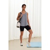 image:imageWIHOLL Womens Workout Tank Tops Sleeveless Athletic Racerback for Gym Yoga Running  Summer Fitness Tops Scoop Neck SXXLGrey