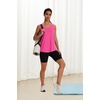 image:imageWIHOLL Womens Workout Tank Tops Sleeveless Athletic Racerback for Gym Yoga Running  Summer Fitness Tops Scoop Neck SXXLHot Pink