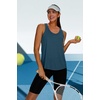 image:imageWIHOLL Womens Workout Tank Tops Sleeveless Athletic Racerback for Gym Yoga Running  Summer Fitness Tops Scoop Neck SXXLNavy Blue