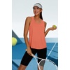 image:imageWIHOLL Womens Workout Tank Tops Sleeveless Athletic Racerback for Gym Yoga Running  Summer Fitness Tops Scoop Neck SXXLOrange