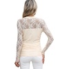 image:imageWomens Sexy Mesh Long Sleeve Shirts Fashion Clothing Turtle Necks Sheer Ruched Going Out Tops Fall Outfits Slim Fit BlousesCapricot2