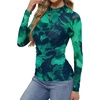 image:imageWomens Sexy Mesh Long Sleeve Shirts Fashion Clothing Turtle Necks Sheer Ruched Going Out Tops Fall Outfits Slim Fit BlousesDtiedye3