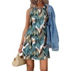 Floral Palm Leaf